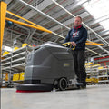 Commercial Floor Scrubbers: Karcher Compact Walk-Behind Floor Scrubber Product Line