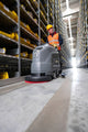 Industrial Floor Scrubbers: Karcher Ride-On Floor Scrubber Product Line