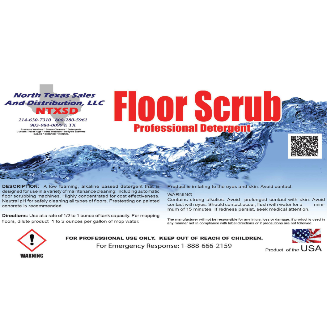 Floor Scrub Soap LowFoam Alkaline Floor Cleaner Floor Scrubber