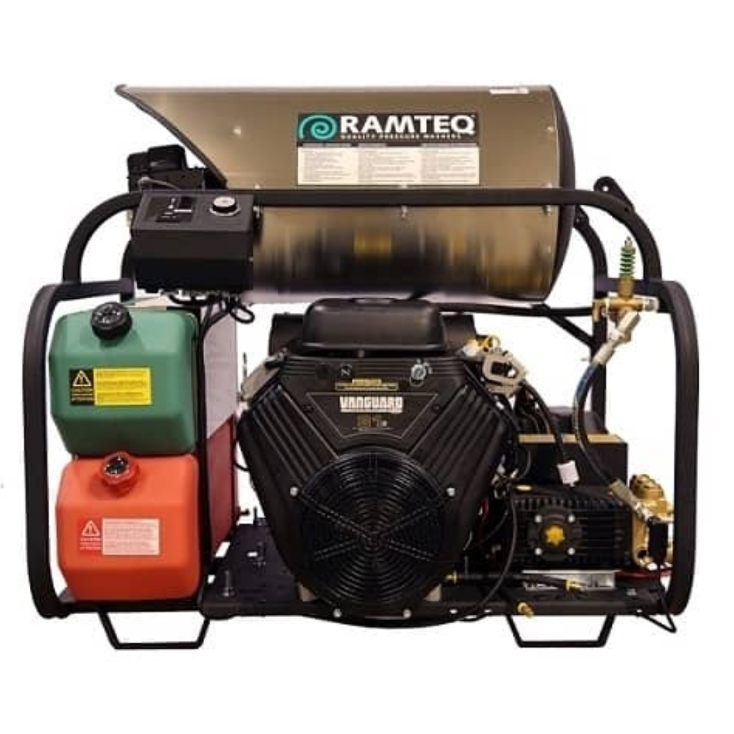 EH Skid Series Diesel Fired Direct Drive Pressure Washer RAMTEQ