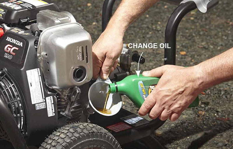 What To Do If Your Pressure Washer Pump Oil Is Milky