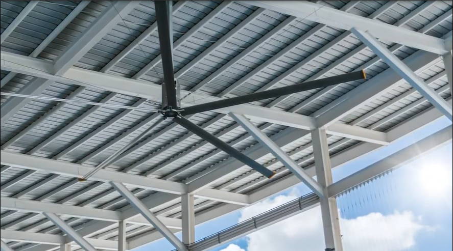 Blue Giant HVLS Fans: 11 Benefits of High Volume Low Speed Fans