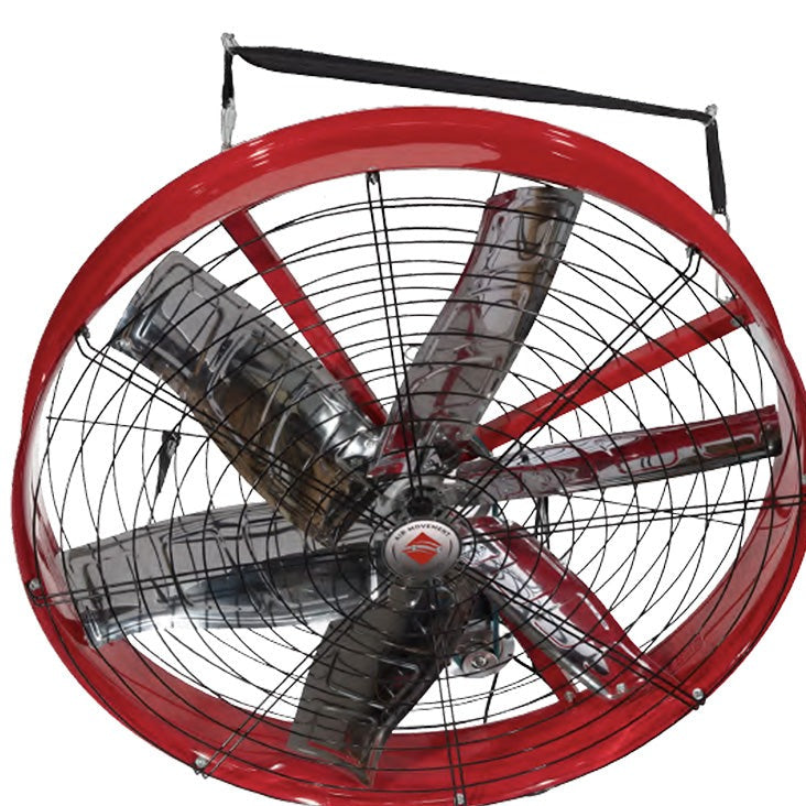 Nortex Fan AMS AirFocus Variable Speed Overhead Fan | Clean Burn Industrial Fan ...