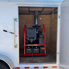 Hot water trailer - enclosed pressure washer trailer