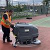 Karcher BD 50/50 C floor scrubber - tennis court